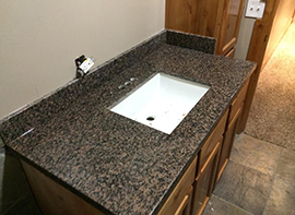 Farm Sink Granite White Ornamental